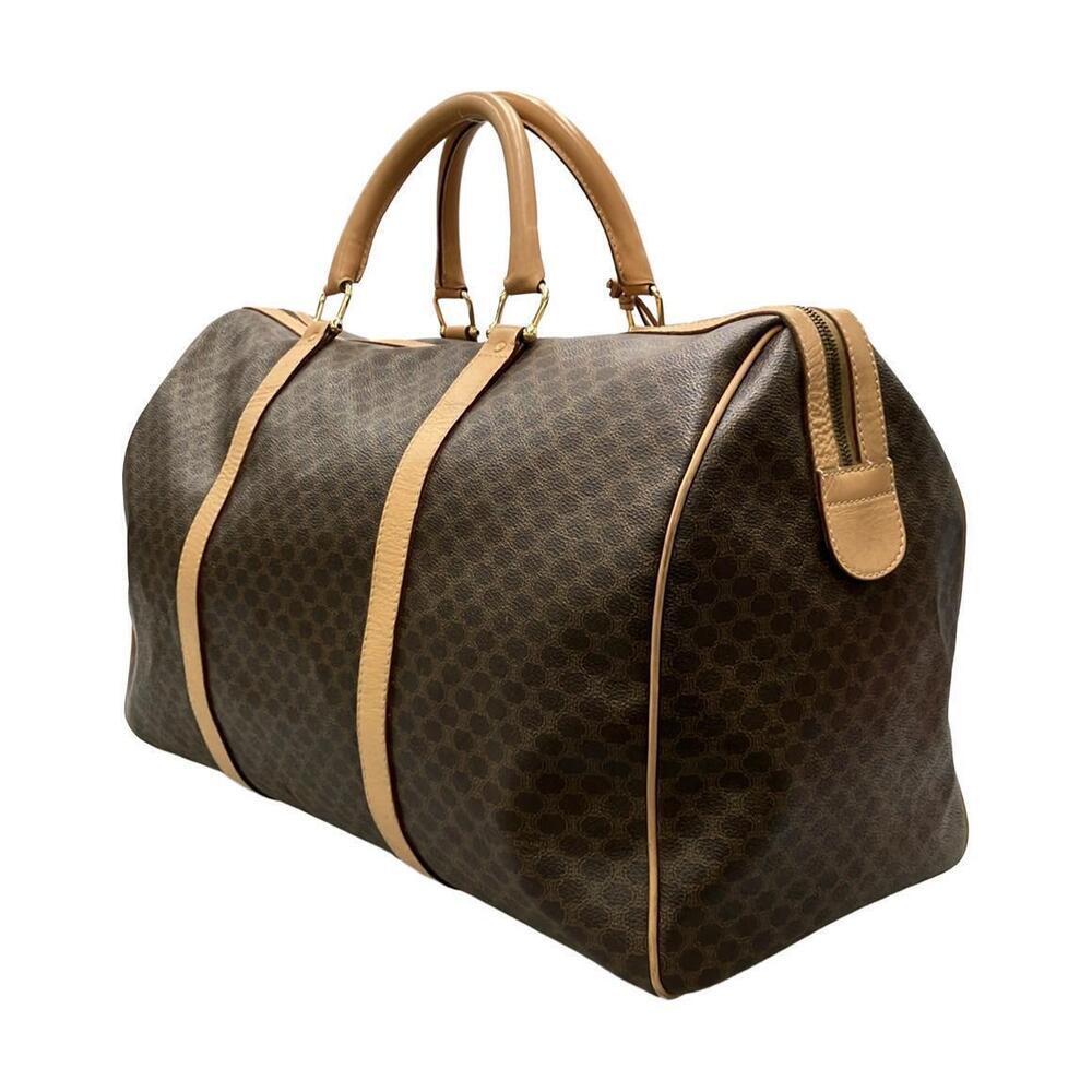 Celine Boston Macadam Shoulder Bag Tan - Picture 3 of 6